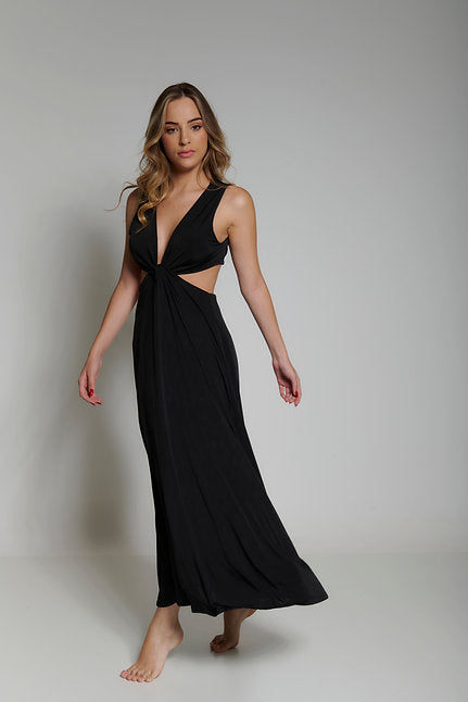 Vestido Água Preto